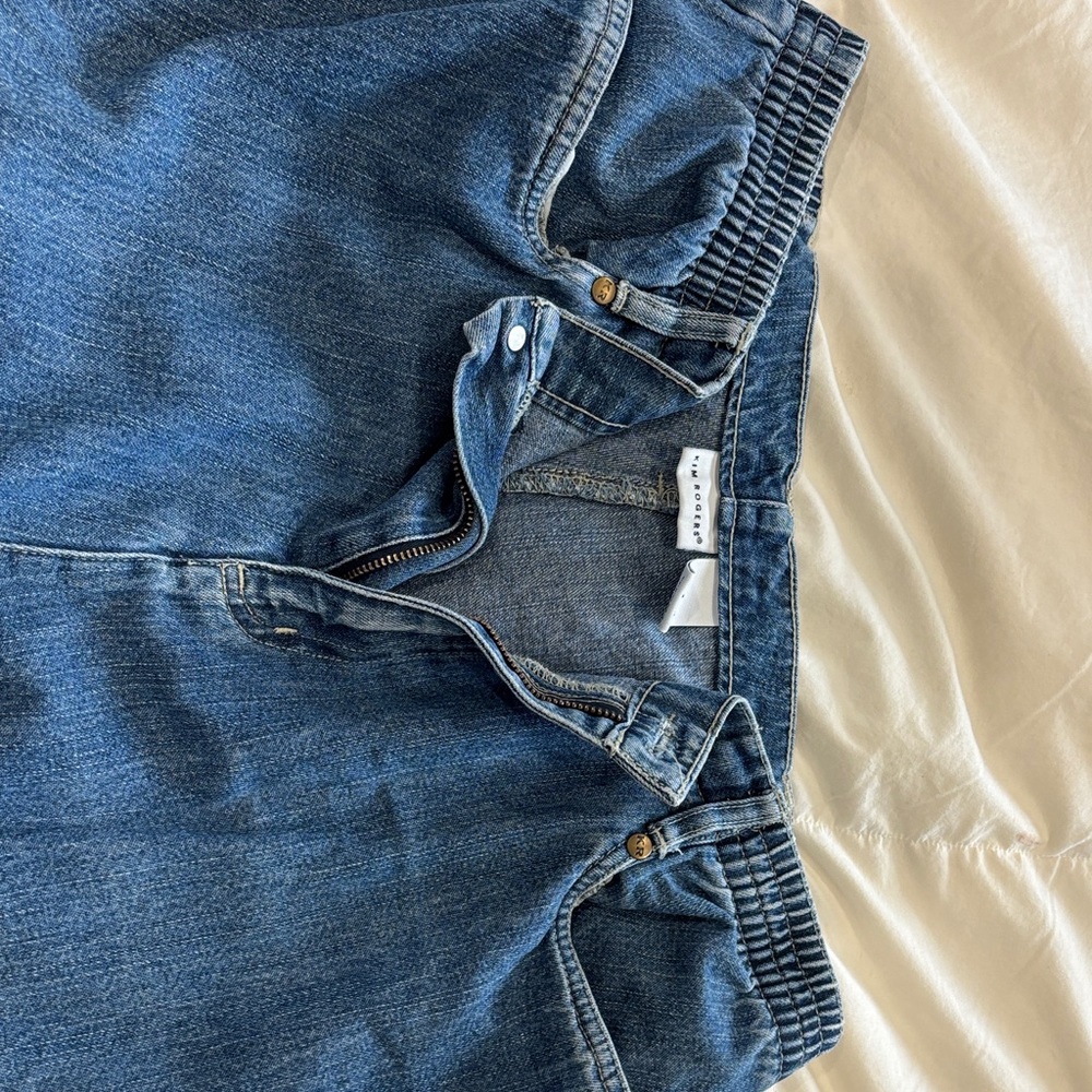Kim Rogers Classic Blue Cotton Jeans